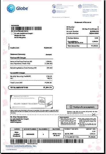 globe innove payment|Maya Bills Pay .